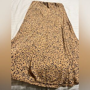Leopard skirt